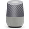 Silver Carbon Fiber Specialty Texture Material Google Home Skin